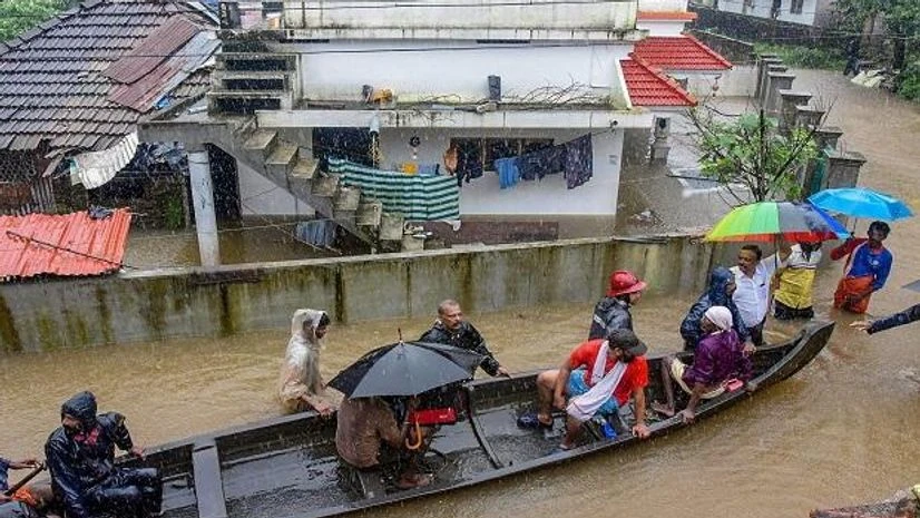 Kochi flood, rescue operation Kochi flood, rescue operation