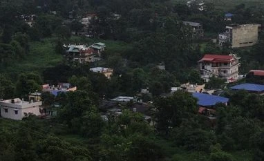 Negative RT-PCR report must to enter high Himalayan valleys in Uttarakhand An aerial view of Uttarakhand's Purkal village