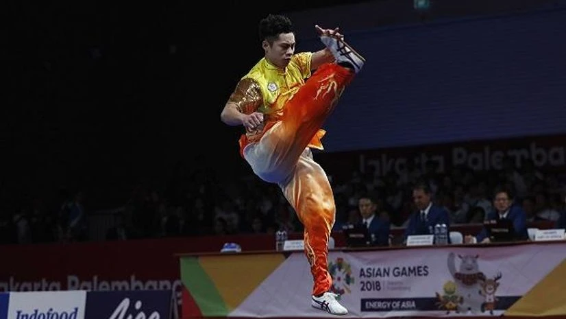 wushu, asian gmes Wushu. Photo: Reuters