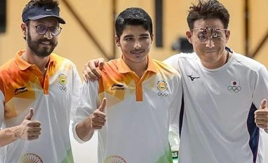ISSF WC: Abhishek Verma wins gold in 10m air pistol; secures Olympic spot Asian Games 2018, Abhishek Verma, Saurabh Chaudhary