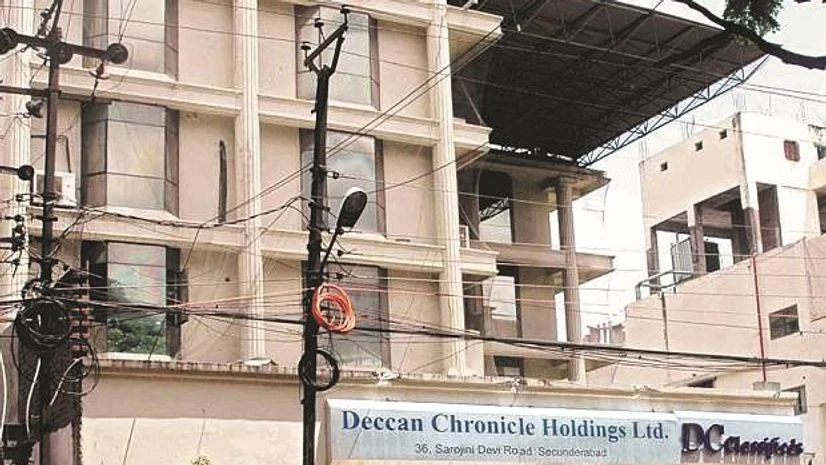 Indiabulls says it has an exclusive lien over Deccan Chronicle's corporate office in Secunderabad and a printing press property on the city's outskirts. Indiabulls says it has an exclusive lien over Deccan Chronicle's corporate office in Secunderabad and a printing press property on the city's outskirts.