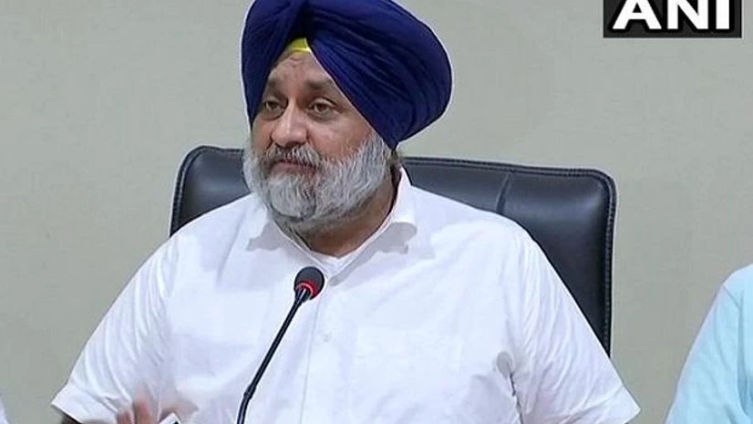 Sukhbir Badal President Shiromani Akali Dal, Sukhbir Badal. File photo: ANI