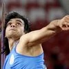 Man with the golden arm: Gold medalist Neeraj Chopra during his javelin throw event (Photo: Reuters)
