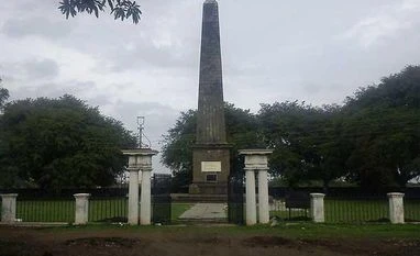 Panel set up to decide on withdrawal of cases related to violent protests Bhima Koregaon Victory Pillar | Source: Wikipedia