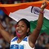 India's Swapna Barman celebrates her win in Women's Heptathlon (Photo: Reuters)