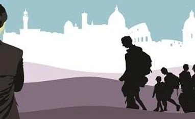 Polytheism vs monotheism Illustration by Binay Sinha