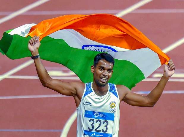 Dharun clinches silver in men's 400m hurdles Dharun clinches silver in men's 400m hurdles