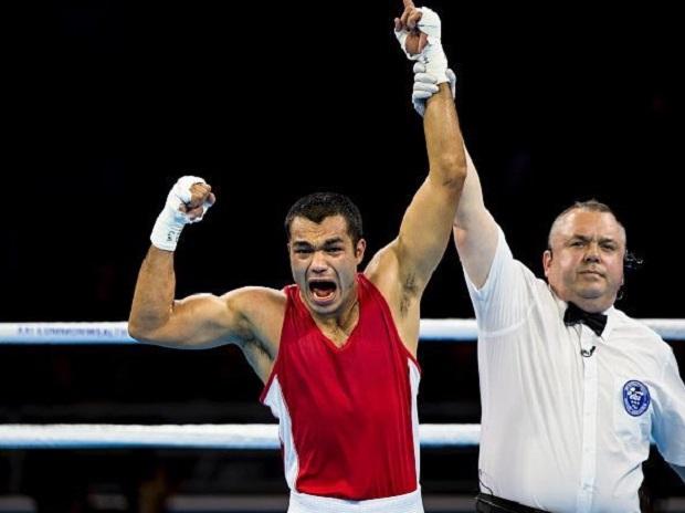 Injured boxer Vikas Krishan settles for bronze Injured boxer Vikas Krishan settles for bronze
