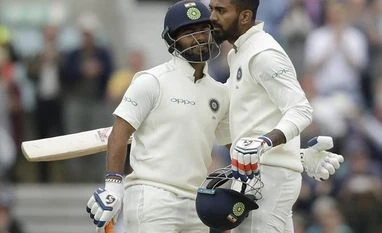 IND vs AUS: India can use Pant as 'X-factor' for 2nd Test, says Karthik K L Rahul and Rishabh Pant added over 100-runs for 6th wicket. File photo: AP | PTI