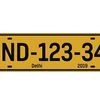 Delhi number plate