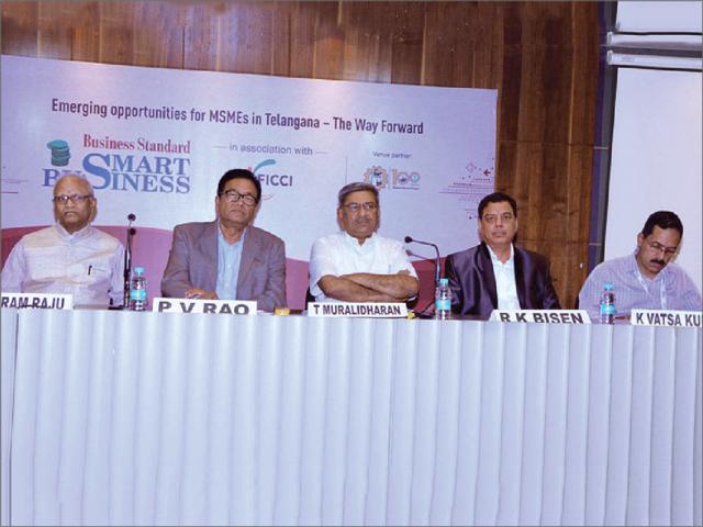 Smart Business event on Emerging opportunities for MSMEs in the state of Telangana