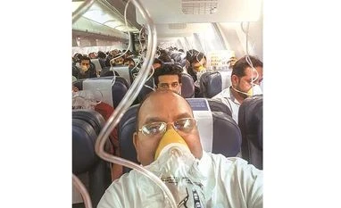 Mumbai-Jaipur Jet Airways flight passengers complain of nose, ear bleeding jet airways, passengers