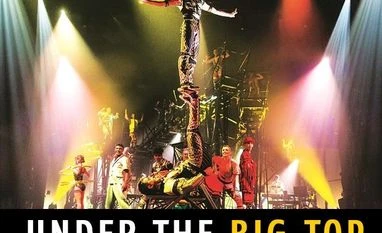 Cirque du Soleil debuts in India with a spectacular tribute to the circus a scene from the finale of Bazzar