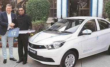 Tata Motors to M&M, weak rupee squeezes margins for electric vehicle makers Tat Motors MD and CEO Guenter Butschek