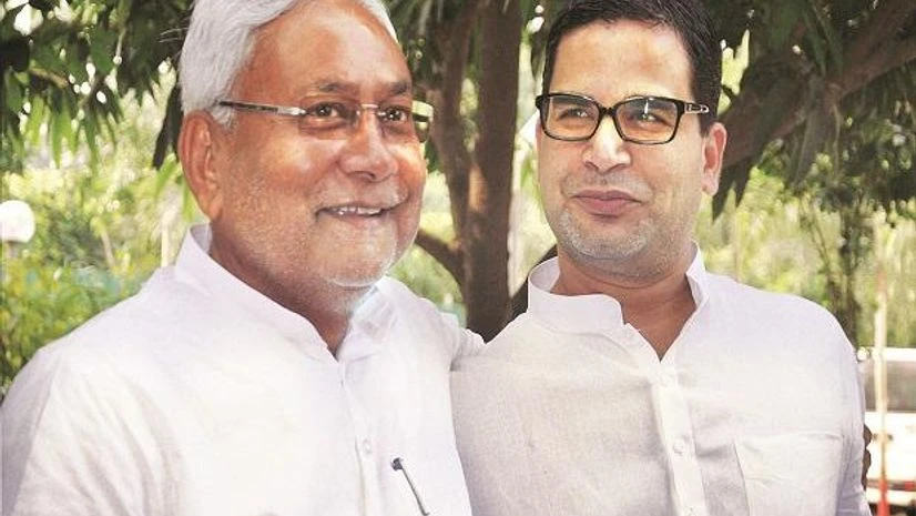Prashant Kishor (right) had run a successful campaign for Nitish Kumar and his JD(U) in the 2015 Bihar polls Photo:PTI Prashant Kishor (right) had run a successful campaign for Nitish Kumar and his JD(U) in the 2015 Bihar polls Photo:PTI