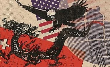 US Air Force is preparing for a great power war against Russia, China Illustration by Ajay Mohanty, ILLUSTRATION, CHINA, US, TRADE WAR