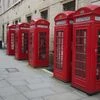 Telephone boxes, telephone booth