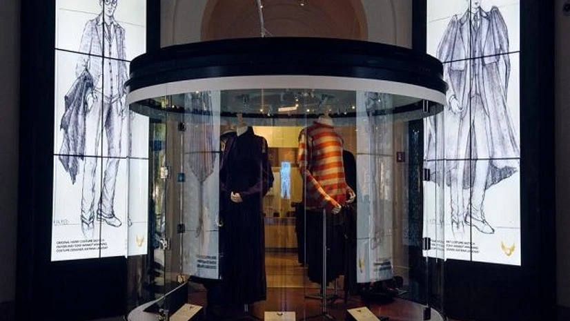 Costumes from the theatrical production Harry Potter and the Cursed Child at the New York Historical Society Costumes from the theatrical production Harry Potter and the Cursed Child at the New York Historical Society