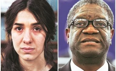 Denis Mukwege & Nadia Murad jointly awarded 2018 Nobel Peace Prize Nadia Murad, Denis Mukwege