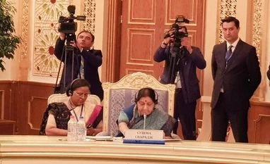 SCO members must cooperate to counter terrorism globally: Sushma Swaraj Sushma Swaraj