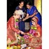 Jnana Prabodhini's Manisha Shete (second from left) conducts a wedding ceremony