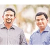 Co-founders Pankit Desai and Anand Naik