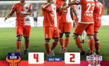FC Goa, FC Pune City FC Goa vs FC Pune City (Photo: indiansuperleague.com)