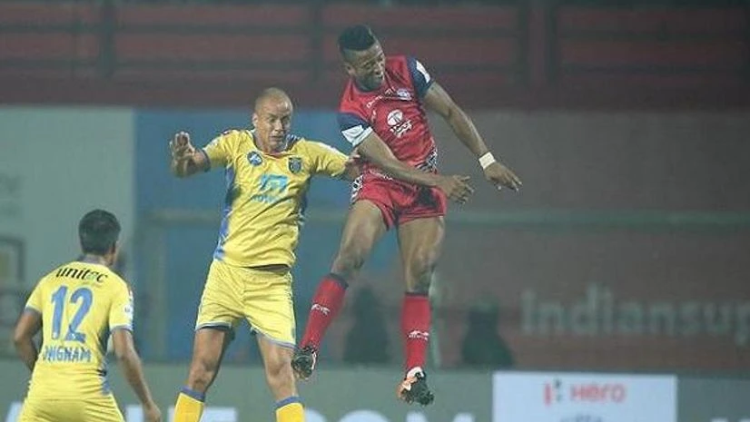 Jamshedpur FC, Kerala Blasters FC Jamshedpur FC vs Kerala Blasters FC (Photo: indiansuperleague.com)