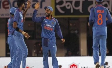 India vs West Indies 4th ODI: India win by 224 runs; Rohit, Rayudu hit tons India Vs West indies 2018, Virat Kohli