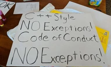 Google workers stage global walkout on its handling of sexual harassment More signs from Google NYC’s pre-walkout sign making! Photo: Twitter / @GoogleWalkout