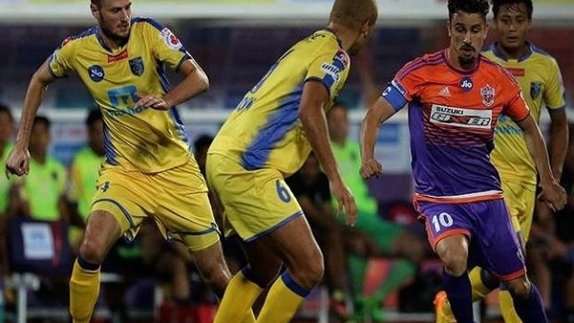 FC Pune City, Kerala Blasters FC FC Pune City vs Kerala Blasters FC (Photo: indiansuperleague.com)
