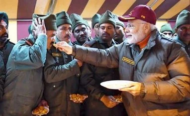 PM at Kedarnath: Modi celebrates Diwali with army, ITBP personnel in Harsil Narendra Modi