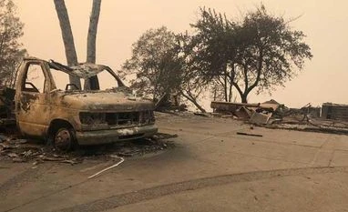 In pics: California wildfire toll at 42; fire crews' fight continues California wildfire