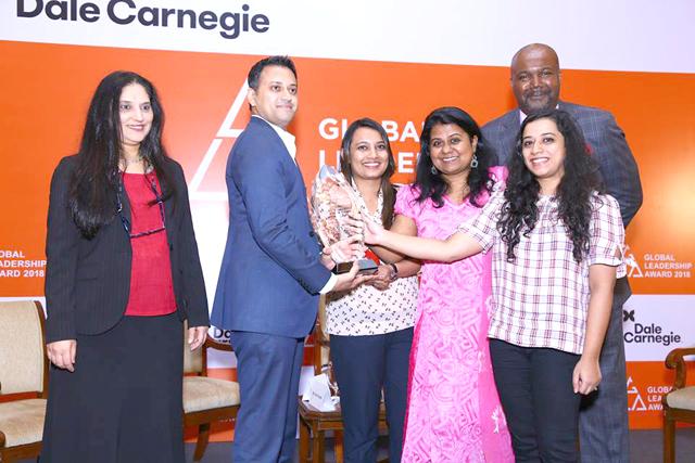 Global Leadership Award Winner 2018 Bajaj Allianz