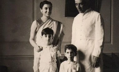 Children's Day 2018: Snippets of Jawaharlal Nehru's life in black and white Indira Gandhi, Jawaharlal Nehru, Rajiv Gandhi and Sanjay Gandhi