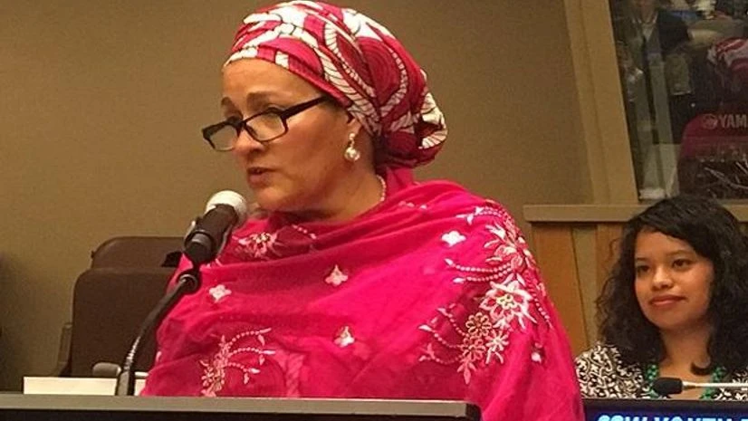 Amina UN deputy sec general Amina UN deputy sec general