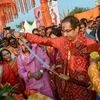 uddhav thackrey, shiv sena uddhav in ayodhya, Uddhav Thackeray at Lakshman Kila