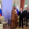 Vladimir Putin and Saudi Prince Salman