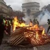 Paris riot, Yellow jacket movement