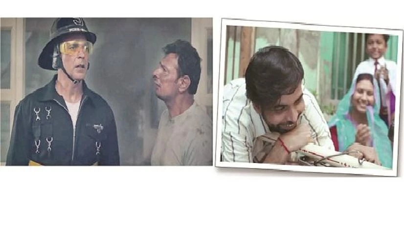 RR Kabel has Akshay Kumar emphasising the need to choose electrical wires carefully while Birla Aerocon ads use humour in everyday situations to drive home the name of the brand RR Kabel has Akshay Kumar emphasising the need to choose electrical wires carefully while Birla Aerocon ads use humour in everyday situations to drive home the name of the brand