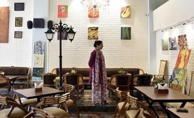 The Art House Cafe: Where connoisseurs can enjoy art over coffee or food The Art House Cafe in Delhi