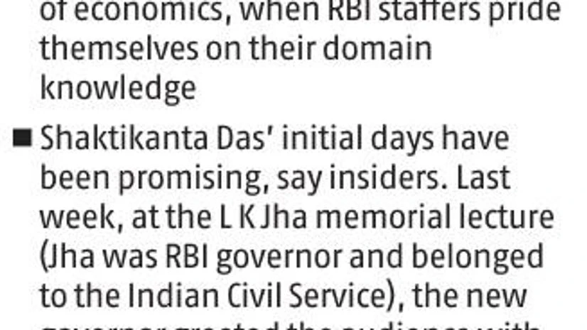graph Staffers expect new Governor Shaktikanta Das to bring old RBI back