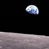 Earthrise: astronauts aboard Apollo 8 captured this spectacular photo of Earth rising above the lunar horizon as they emerged from behind the dark side of the Moon. Image Credit: NASA