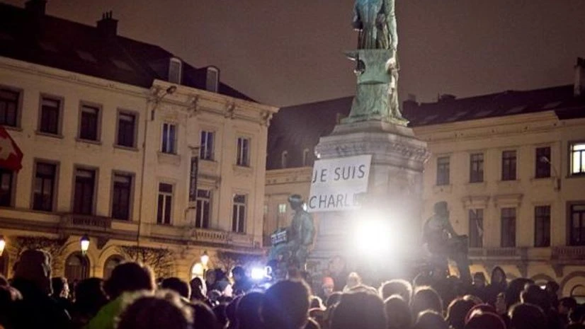 CHARLIE HEBDO, PROTESTERS, BRUSSELS PROTESTERS CHARLIE HEBDO, PROTESTERS, BRUSSELS PROTESTERS