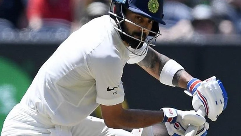 Virat Kohli India's Virat Kohli bats during play on day two of the third cricket test between India and Australia in Melbourne, Australia, Thursday (Photo: PTI)