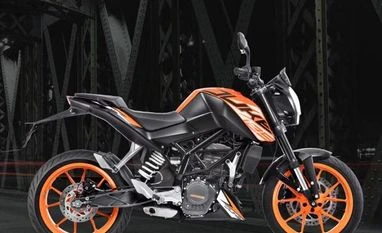 KTM offers additional warranty, assistance for bookings before Sept 20 KTM Duke 125