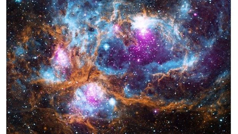 Cosmic winter wonderland Cosmic winter wonderland