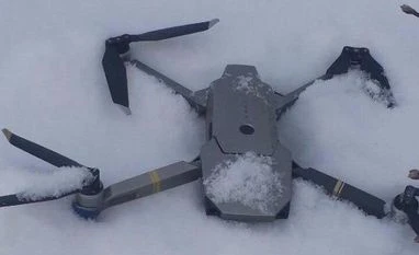 Pak Army claimed to have shot down Indian 'spying quadcopter' along LoC Photo: @OfficialDGISPR