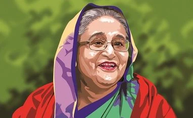 3 EC members from India reach Dhaka to observe Jan 7 Bangladesh polls Sheikh Hasina