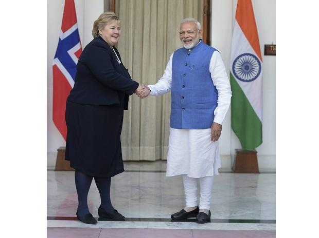 The two countries also signed an MoU for holding an India-Norway Ocean Dialogue The two countries also signed an MoU for holding an India-Norway Ocean Dialogue